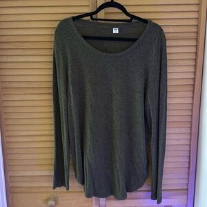 Old Navy Green Women’s Long Sleeve Shirt
